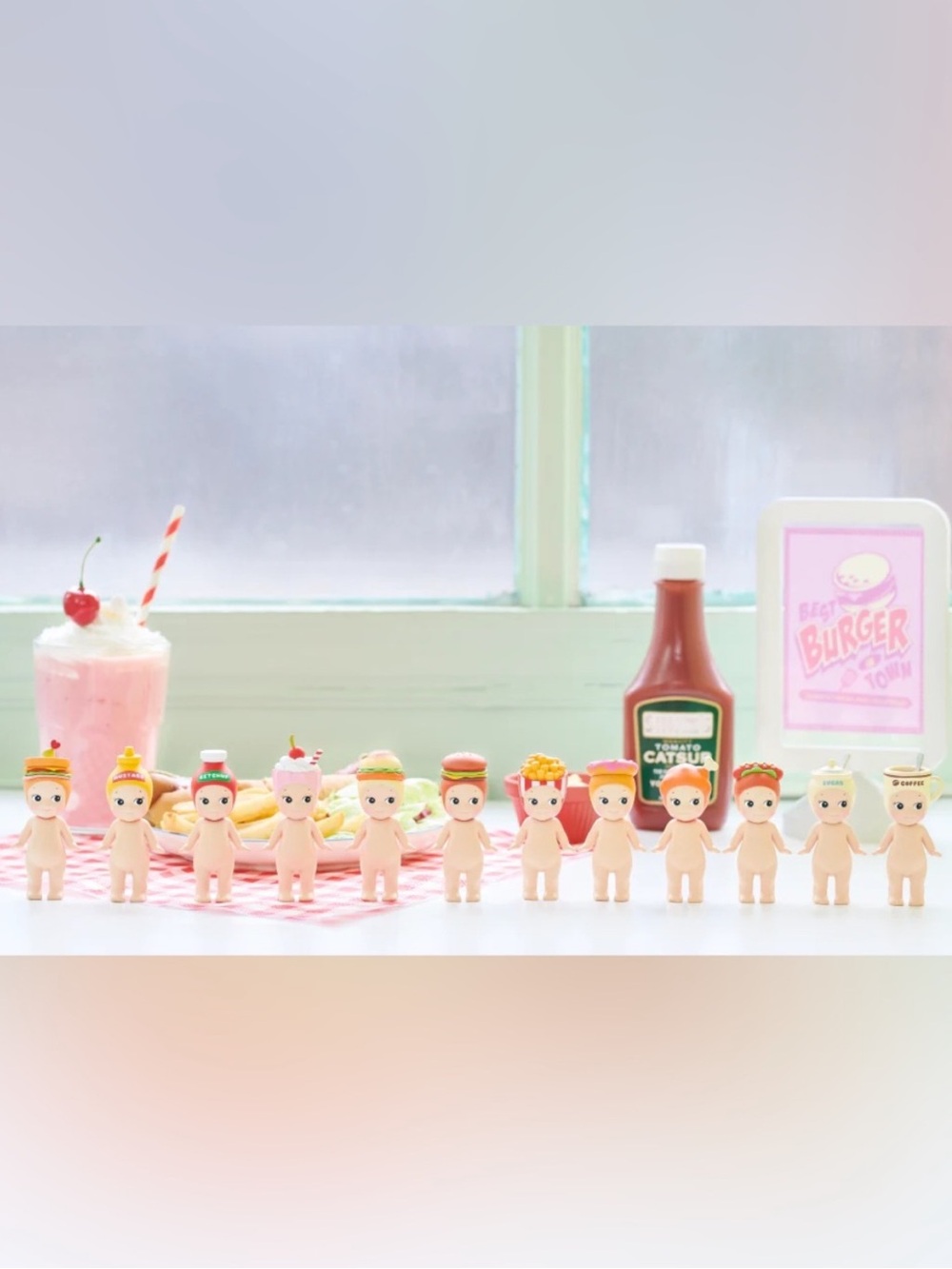 Sonny Angel KETCHUP MUSTARD Figure Snack Series AUTHENTIC Factory Fresh Doll NEW - Picture 5 of 10